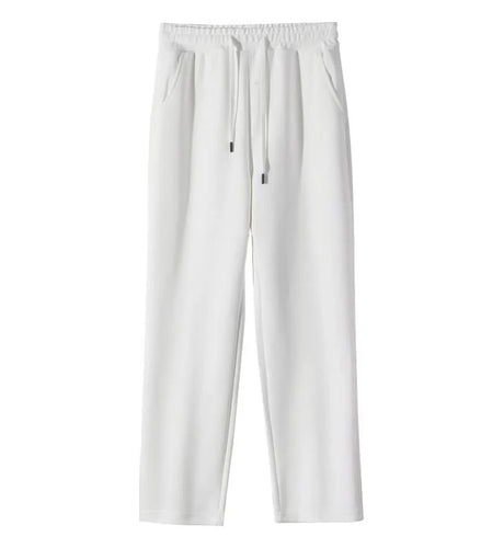 Men’s Solid Color Casual Pants – Comfortable & Stylish Daily Wear Trousers | Durable Fabric Versatile Home & Streetwear Pants