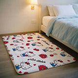 MINISO Spider-Man Floor Mat – Kids Bedroom & Living Room Non-Slip Play Rug | Soft Crawling Carpet, Sofa Decor, Christmas Gift