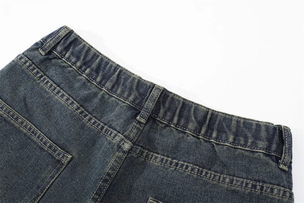 Trendy Men’s High Street Ripped Jeans