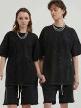 Anime Gothic Printed Oversized T-Shirt for Men