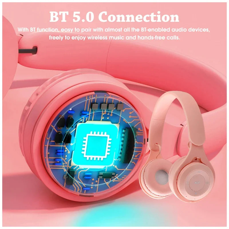 Y08 Macaron Wireless Bluetooth Headphone