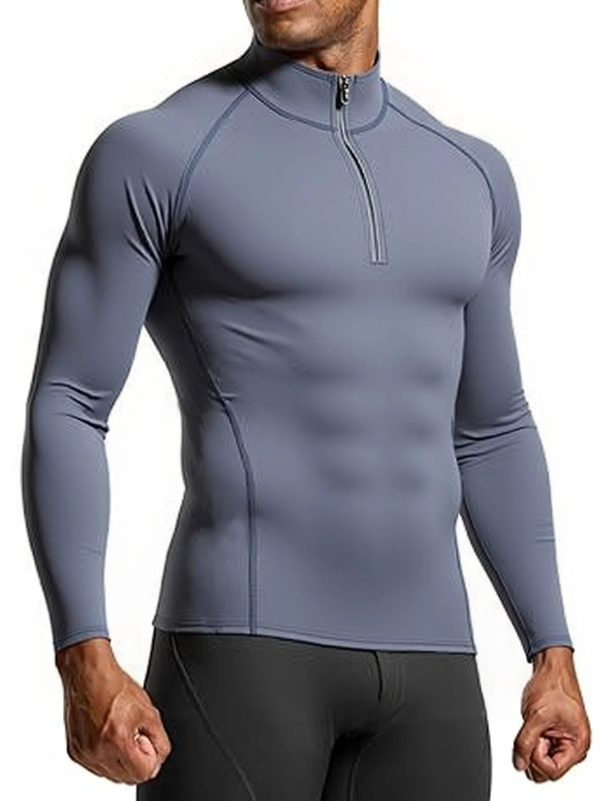 Men's Outdoor Compression Fitness Long Sleeve Training T-Shirt