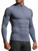 Men's Outdoor Compression Fitness Long Sleeve Training T-Shirt