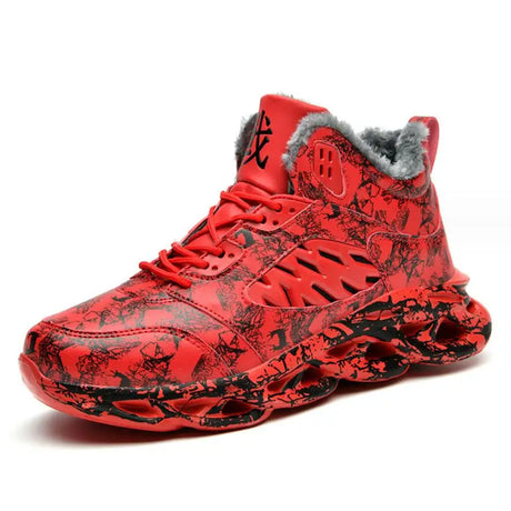 Winter Men’s Ankle Boots – Anti-Slip Warm Sneakers | Snow Boots Plush Outdoor Sport Shoes for Men