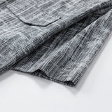 Men’s Oversized Plaid Shirt