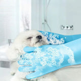 Pet Hair Removal Grooming Glove – Cat & Dog Cleaning, Bathing & Deshedding Scrubber
