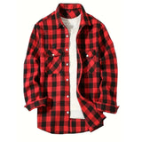 Men’s Classic Plaid Flannel Shirt