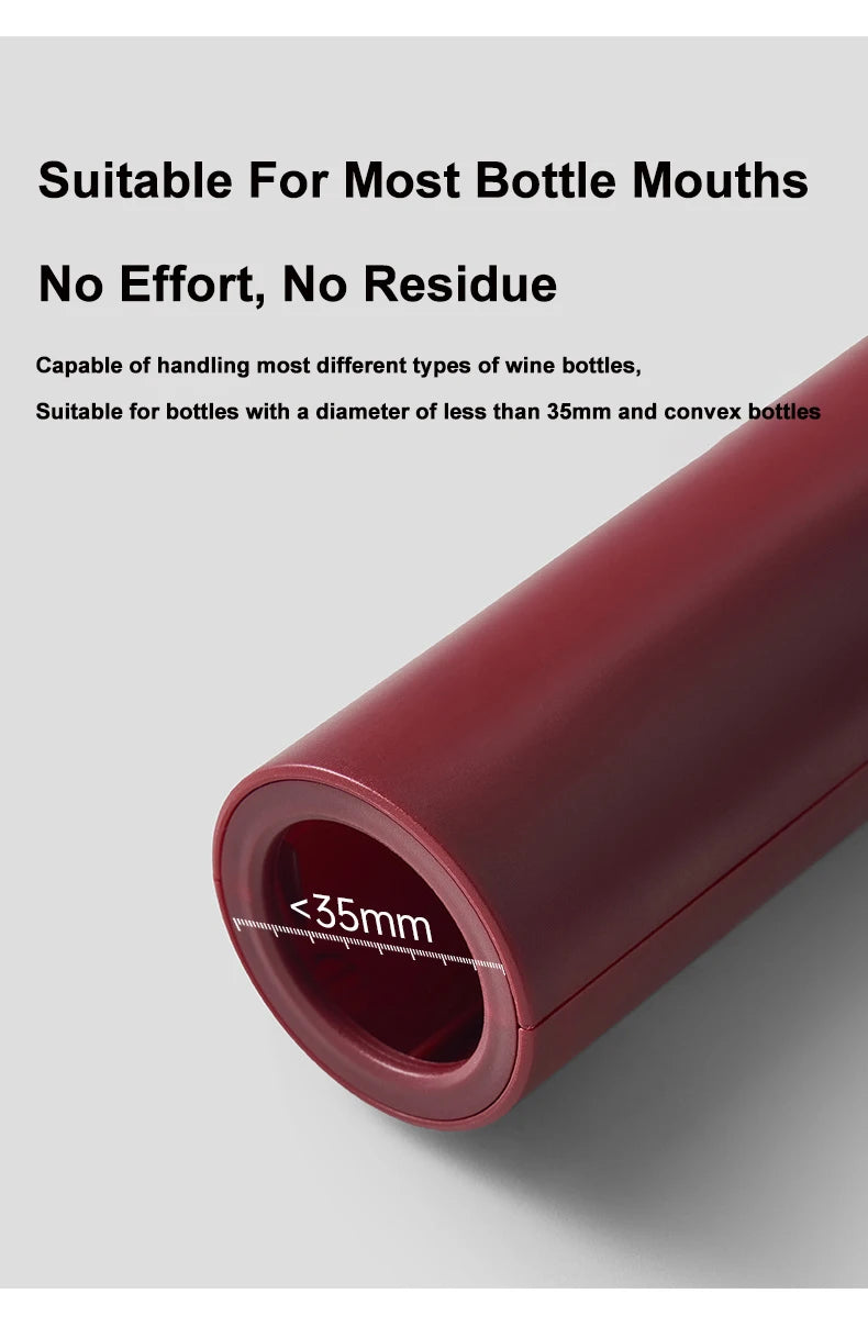 Electric Wine Bottle Opener Automatic Rechargeable Corkscrew with Charging Base – Kitchen Wine Accessories