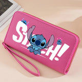 Stitch Long Zip Wallet