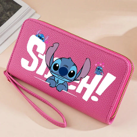 Stitch Long Zip Wallet