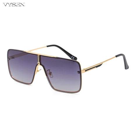 Oversized Square Sunglasses for Men – 2026 Luxury Big‑Frame Retro Shades with Metal Frame & UV400 Protection
