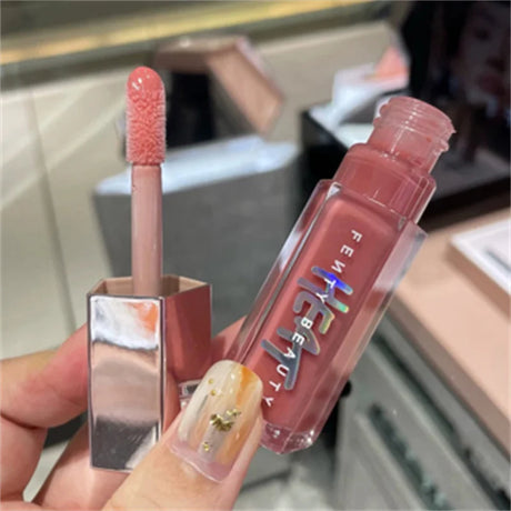 Fenty Beauty Glitter Lip Glaze – Moisturizing Shine & Plumping Liquid Lipstick