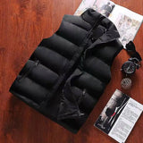 Mens Warm Sleeveless Vest  Jacket