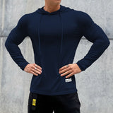 Men’s Long Sleeve Skinny Gym T-Shirt