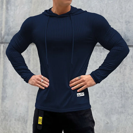 Men’s Long Sleeve Skinny Gym T-Shirt