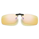 Clip-On Blue Light Blocking Glasses – 100% Red Lens Anti-Fatigue Detachable Filter for Gaming & Computer Use