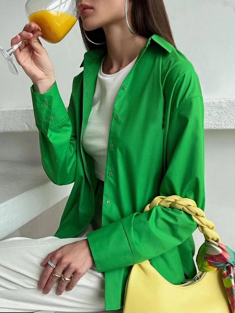 Women’s Oversized Cotton Shirt