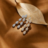 Luxury VVS1 Moissanite Diamond Earrings for Women – 925 Sterling Silver