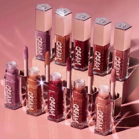 Fenty Beauty Glitter Lip Glaze – Moisturizing Shine & Plumping Liquid Lipstick