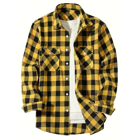 Men’s Classic Plaid Flannel Shirt