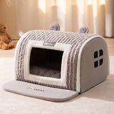 Big Dog Kennel – Warm Winter Dog House with Detachable Washable Mat