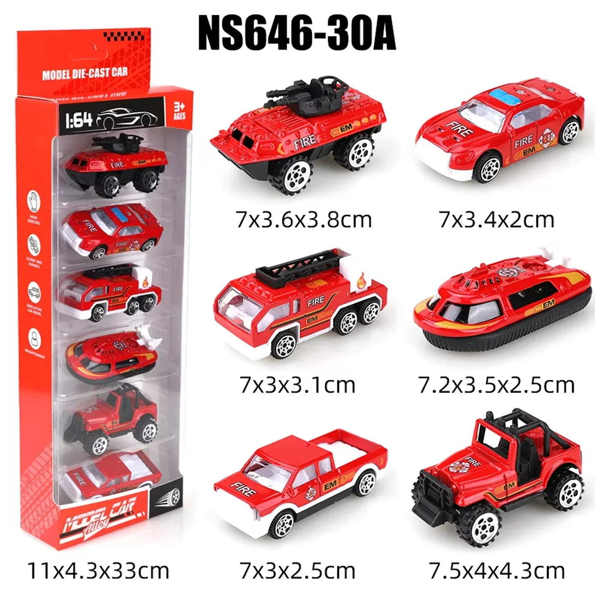 Alloy Children's Toy Car Set