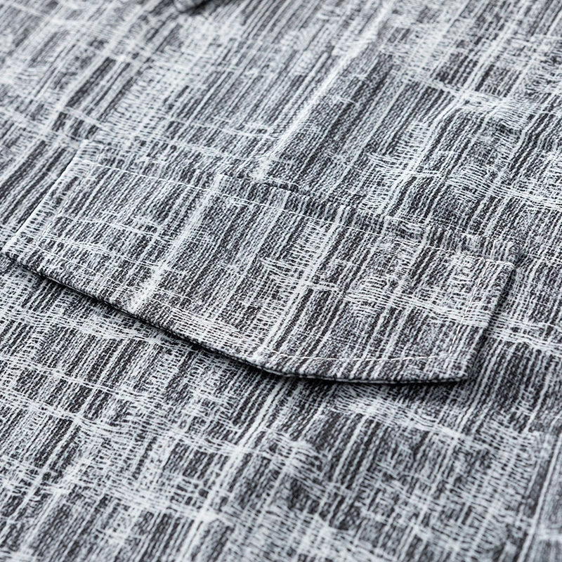 Men’s Oversized Plaid Shirt