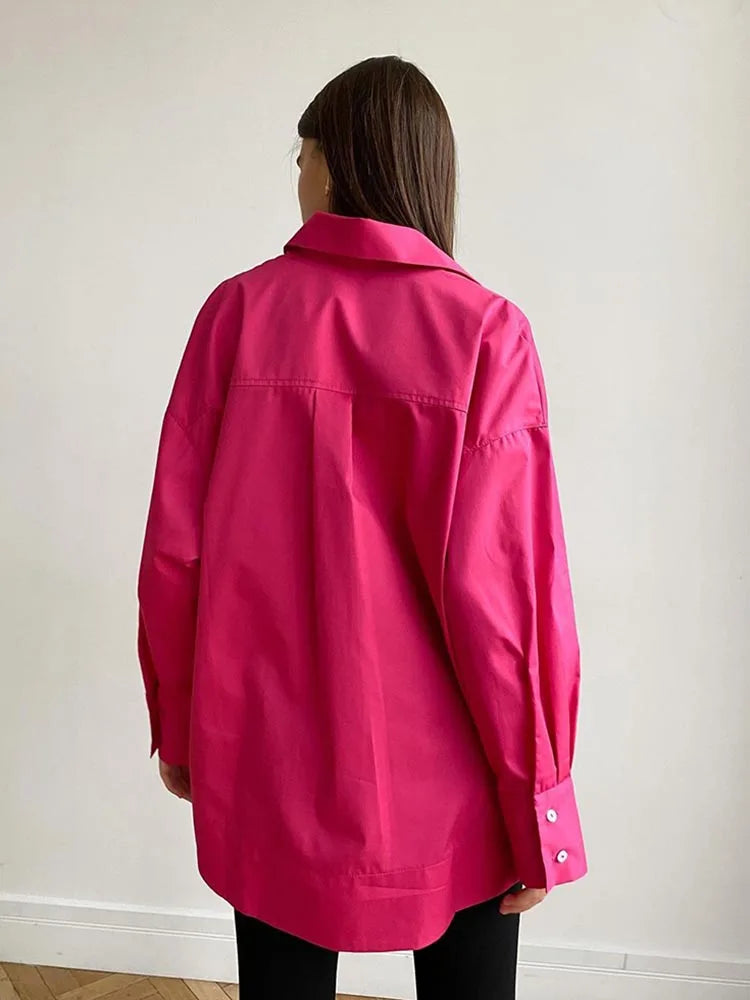 Women’s Oversized Cotton Shirt