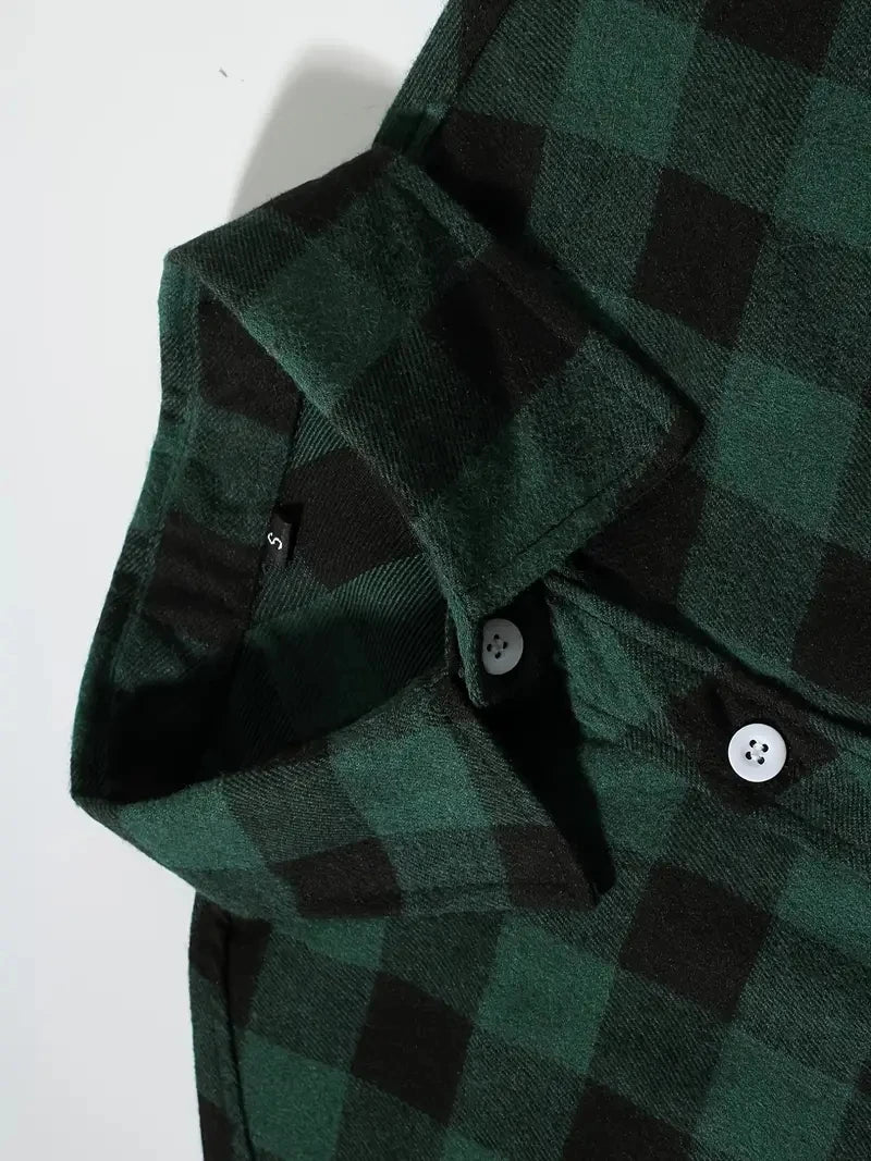 Men’s Classic Plaid Flannel Shirt
