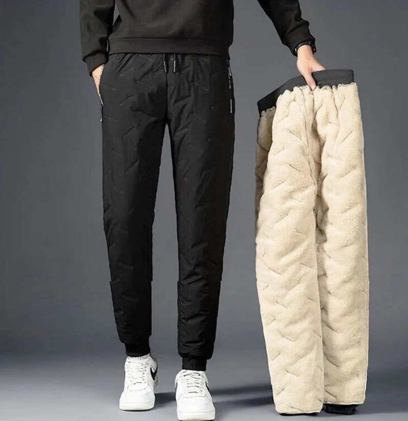 Pantalones gruesos de invierno para mujer