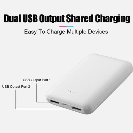 20000mAh Fast‑Charging USB Power Bank for Heated Vests, Jackets, Scarves, Socks & Gloves