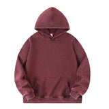Men’s Vintage Acid Washed Cotton Hoodie