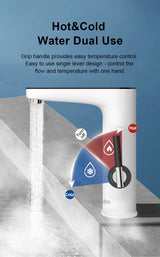 Briwellna Electric Water Heater Faucet 220V – Instant Tankless Kitchen Heating Tap