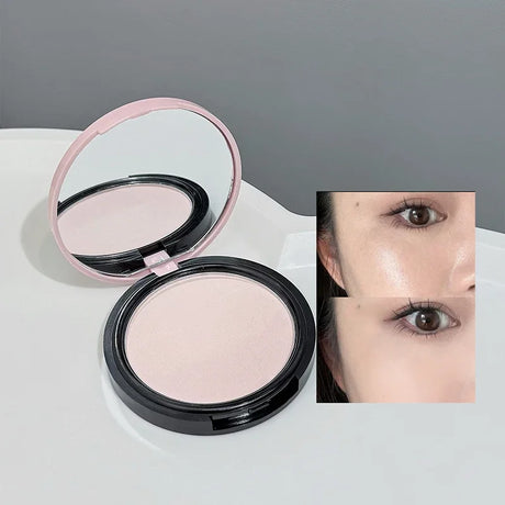 QIBEST 9PC Cosmetics Kit – Lip Mud, Pressed Powder, Blush, Eyeliner, Mascara & Eyebrow Pencil