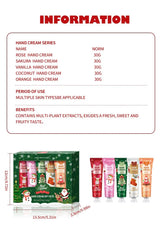 Christmas Gift 5-in-1 Travel Hand Cream Set