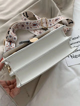 Women’s Crossbody Bag – Casual Small Square Bag with Wide Strap