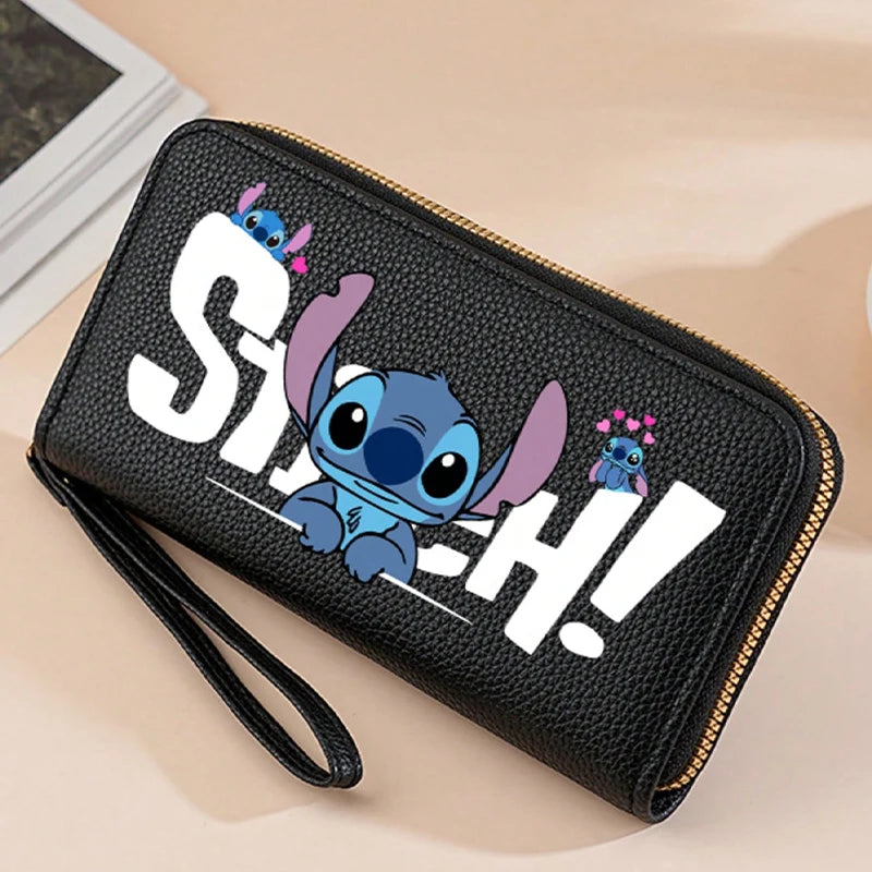 Stitch Long Zip Wallet