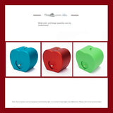 Collar con joyero de manzana y rosa | Regalo para mi hija