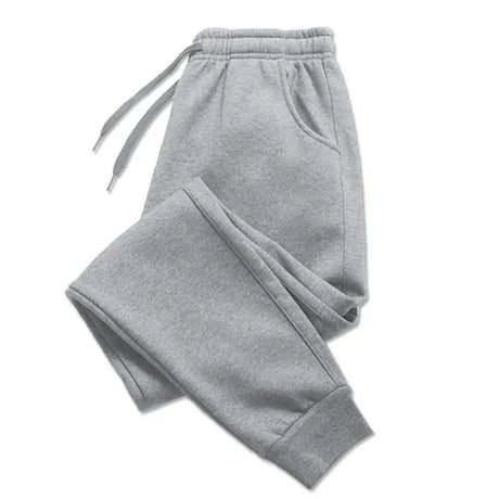 Men’s Fleece Sweatpants – Winter Warm Joggers for Running and Gym