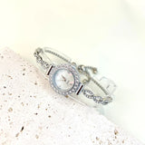 Women’s Simple Quartz Watch – Small Dial Bracelet Watch | Elegant Minimalist Ladies Wristwatch Clock