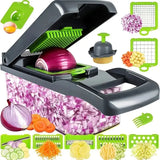 Multi-Functional Vegetable Cutter – 5-in-1 Slicer, Shredder & Dicer Kitchen Tool
