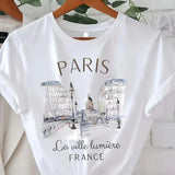 90s Paris Women T Shirt