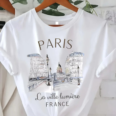 90s Paris Women T Shirt