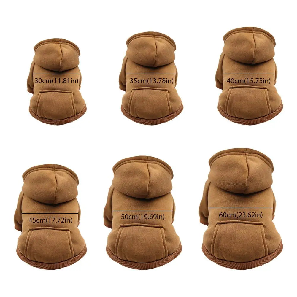 Pet Dog  Warm Hoodie Winter Clothes