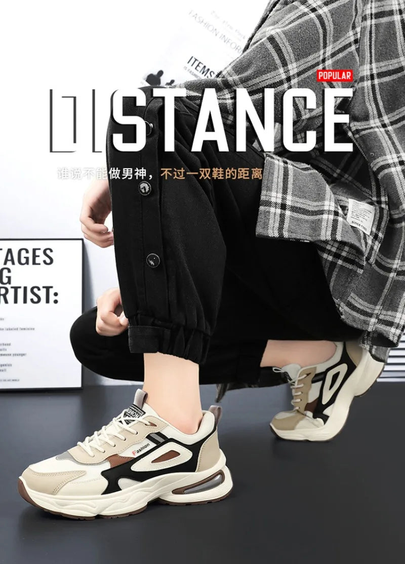 2025 Men’s Trendy Outdoor Wear-Resistant Sneakers
