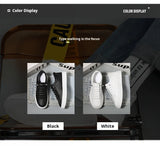 Men’s Casual Lightweight PU Leather Sneakers