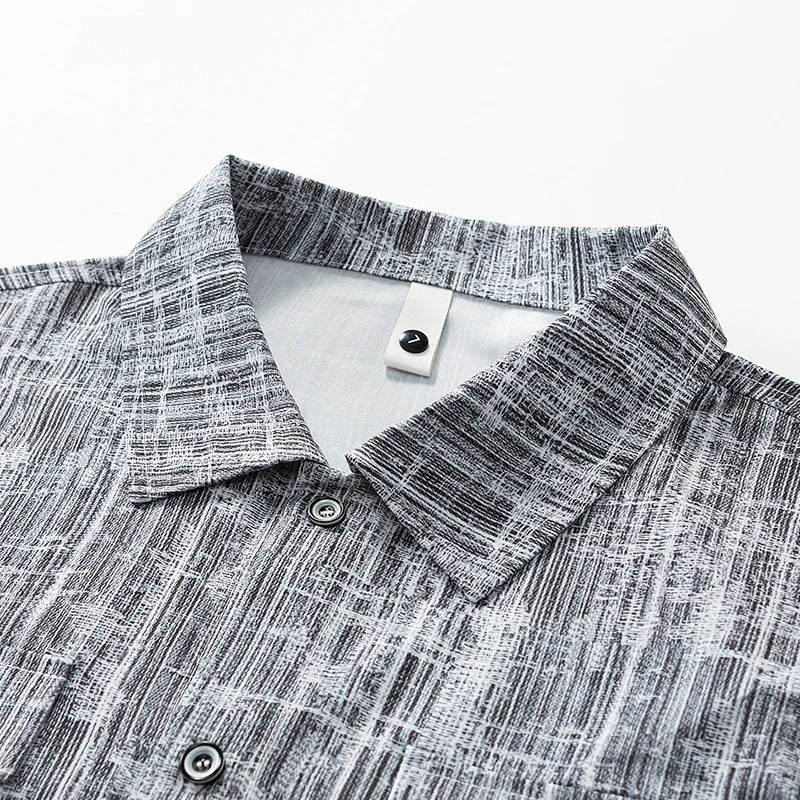 Men’s Oversized Plaid Shirt