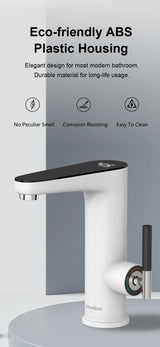 Briwellna Electric Water Heater Faucet 220V – Instant Tankless Kitchen Heating Tap