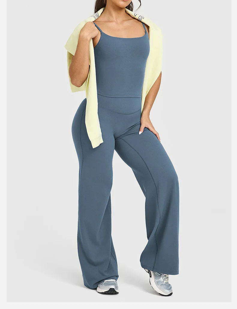 Women’s Wide-Leg Yoga Pants – Casual Anti-Embarrassment Fitness Trousers