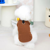 Winter Warm Fleece Dog Jacket Vest